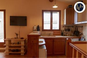 Chalet en Provence avec terrasse dans le village