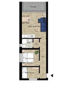 Ferienwohnung Seesternchen am Deich2 C46