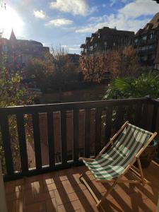 Charming beachfront apartment in Deauville