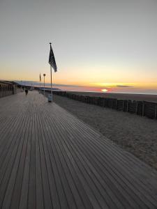Charming beachfront apartment in Deauville