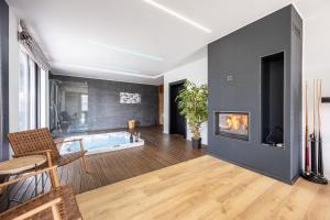 Villa Valpinia for 8 people in Labin - Rabac with 40 m2 heated pool, indoor jacuzzi & sauna