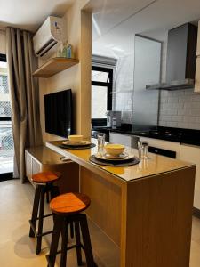 Conforto e Luxo à beira mar