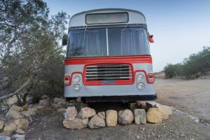 A one of a kind bus stay with gorgeous views