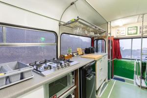 A one of a kind bus stay with gorgeous views