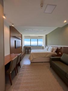 Maresia Flat com vista privilegiada