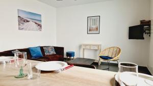 Le Lounge, maison avec terrasse proche plage