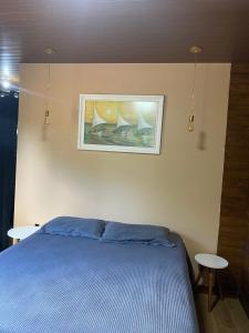 Casa com três quartos e ar condicionado