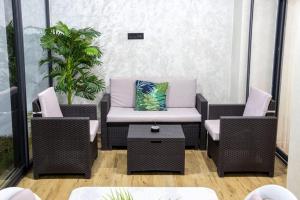 Dar Bouazza Luxury apartment with pools garden sports courts parking near the sea