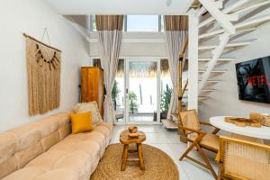Aesthetic 1BR mezzanine Casa Vanille with private Pool near Uluwatu -Bali