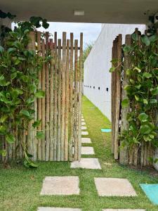 MHV Milagres - Casa Jucá 05, Conforto, charme rústico e piscina privativa a 60 metros da Praia de Tatuamunha