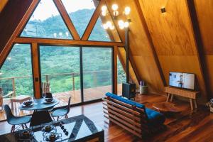 Cabanas Caipora A-Frame com vista, jacuzzi, lareira, 1h de Campos do Jordão, 3h de SP