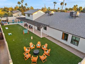 Massive Backyard Heated Pool Games Outdoor Fun