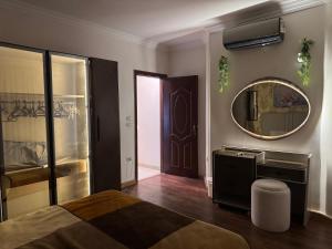 Villa with coverable warm private pool in zayd compound