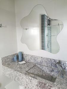 Studio aconchegante com vista para o mar de Itapuã