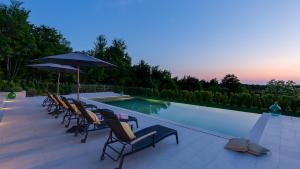 Modern villa Damian with jacuzzi near Porec