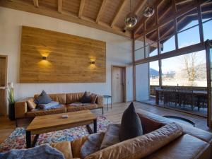 Chaletwohnung Weitblick mit Wellnessbereich