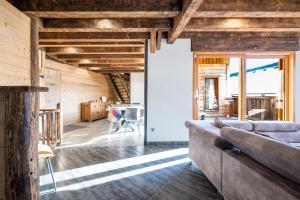 Chalet Liloo sous la neige