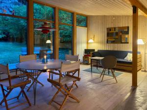 Architect-Designed Wooden House In Tisvilde Lunde