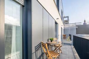 Modern City Hideaway with Balcony