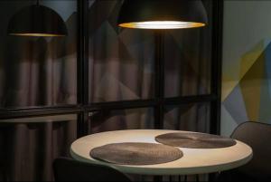 Studio apartment with a movie theater