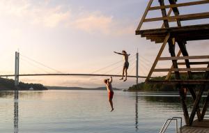 Amazing Home In Myggenäs With Sauna