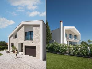 Villa Mariva for 8 persons near Porec with 44 m2 heated pool, sea view, fitness & kids playground