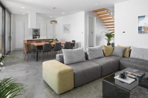 Villa Mariva for 8 persons near Porec with 44 m2 heated pool, sea view, fitness & kids playground