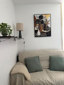 Vue Azur - terrasse parking direct beach access