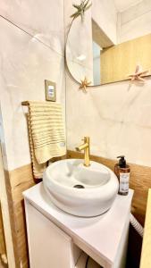 Vista MAR, Garagem, AC, Alexa, enxoval completo