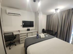 Estúdio em edf. c Piscina a 280 m do Mar UGR0404A