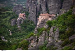 White rocks Meteora