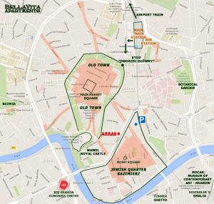 Arras Studio with Wawel Castle view, WiFi