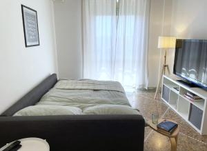 Bright apartment with balcony