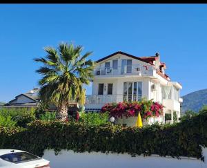 White Villa with Pool , Garden ,Balcony with Amazing panorama