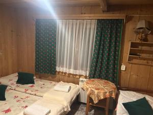 Cichowiańska Chałupa przy stoku z widokiem na GÓRY I SKY WALK