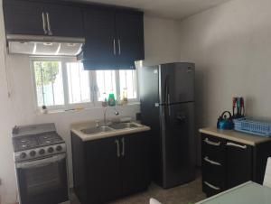 Bonita casa equipada, cerca de jardines de México