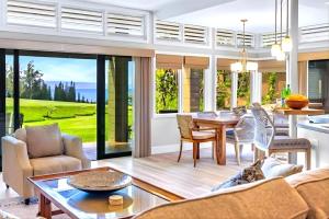 Kapalua Ridge Villas Ocean Views Grass Lawn KBM Resorts 3 Units 5 Bedrooms ML-2513