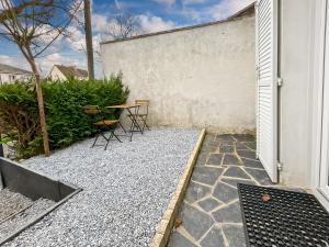 Studio tout équipé à Caen avec terrasse