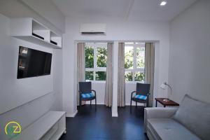 Moderno 2 quartos p 6 pessoas a 50m da praia