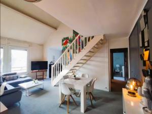 Le Duplex du Marche-centre-parking prive-balcon