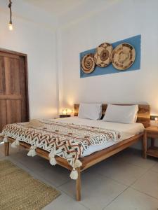 Ideally Located open plan double storey Private Villa Garden & Pool steps to Paje Beach Zanzibar