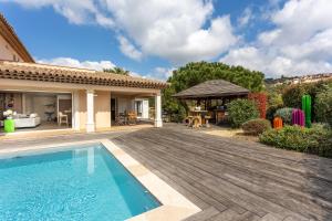 Villa Du Pin 4 with swimming pool and landscaped garden