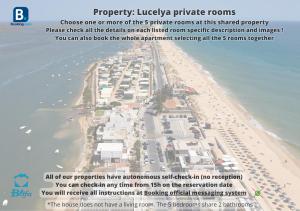 Blife Lucelya private rooms at Faro beach