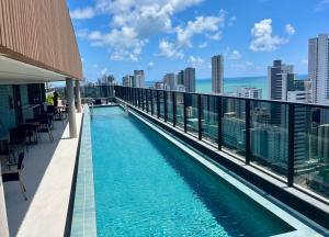 Studio novo em Boa Viagem a duas quadras da Praia