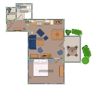 Strandnahe Fewo mit Balkon, WLAN-Anschluss & PKW-Stellplatz
