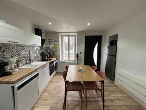 Maison avec courette