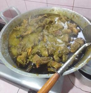 Gulai Itiak Lado Ijau Iyak Gean