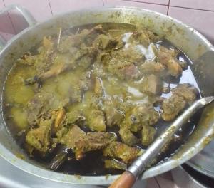 Gulai Itiak Lado Ijau Iyak Gean