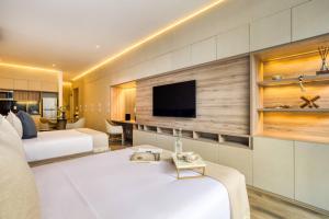 Studio con Balcon y Rooftop con Vistas Gym y Jaccuzi