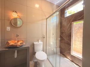 Chalé Pequi com Ar-condicionado, Escritório e Natureza